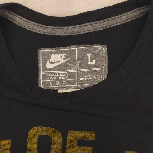 Nike Iowa Hawkeyes Crew Neck Graphic College Footbal T Shirt Mens Size 2XL Black - Picture 3 of 9